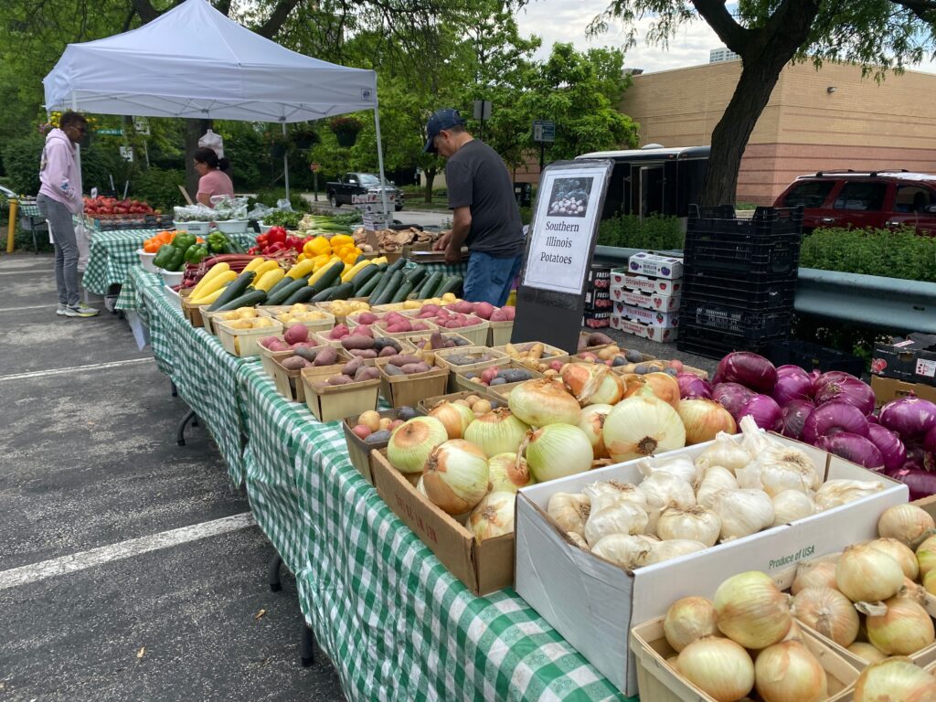 Farmers Market Downtown Hyde Park Chicago