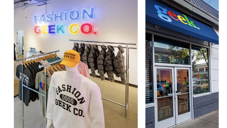 Fashion Geek's Ribbon Cutting.