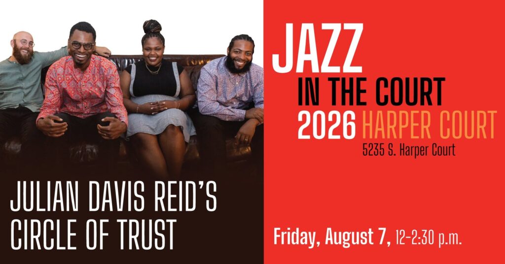 Julian Davis Reid performs August 7, 2026.